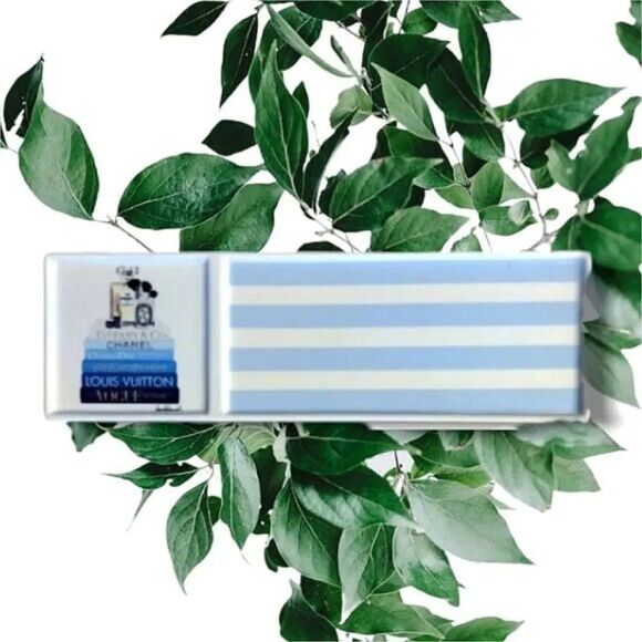 Amanda Greenwood Designer Art Glam Porcelain Trinket Decor Tray NWT - Picture 4 of 13